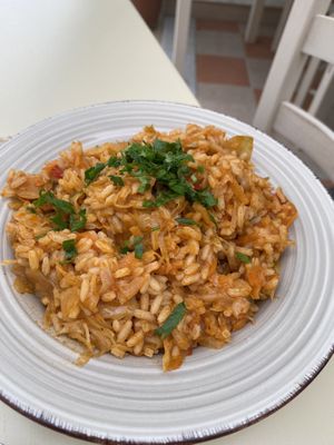 Risotto   at GOJI Vegan Hotel in Rhodes