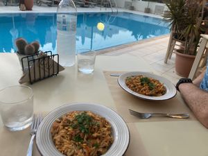 Orzo  at GOJI Vegan Hotel in Rhodes