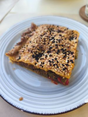 Daily Bougatsa at GOJI Vegan Hotel in Rhodes