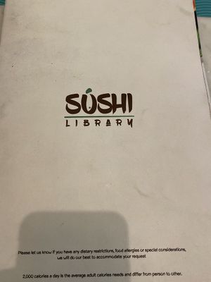 The View Mall Location   at Sushi Library in Riyadh