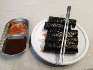 Sushi rolls at Veggie All In - 歐迎食素 in Kaohsiung