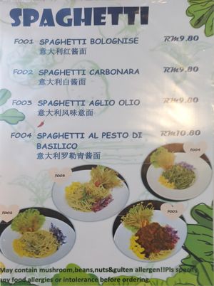 Menu06 at THTC Café in Kota Kinabalu