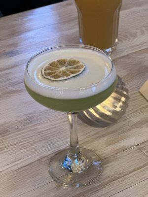 Pineapple basil cocktail   at MeeT on Blanshard in Victoria