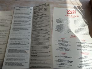 menu at MeeT on Blanshard in Victoria