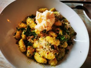 Gnocchi at MeeT on Blanshard in Victoria