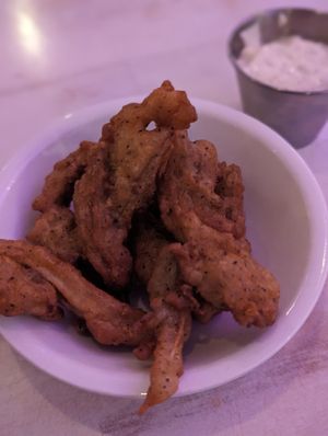 Kalamari at MeeT on Blanshard in Victoria