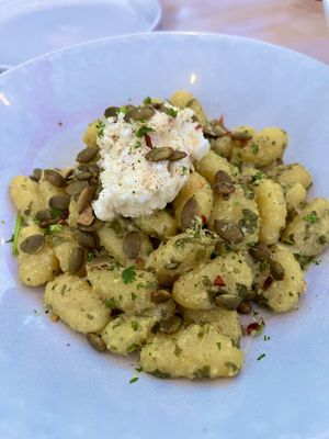 Whipped Feta Gnocchi   at MeeT on Blanshard in Victoria