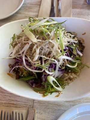 Ginger Beefless Bowl  at MeeT on Blanshard in Victoria