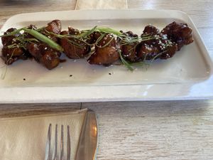 Sweet-Chili Cauliflower   at MeeT on Blanshard in Victoria