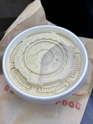 Dressing for salad  at MeeT on Blanshard in Victoria