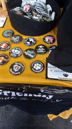 some pins at CrowBunny - Webshop in Garmerwolde