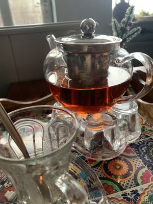   at Pomegranate Persian Tea Room in Great Ayton