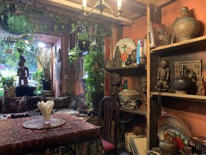 The restaurant  at Madam Taitou in Cape Town