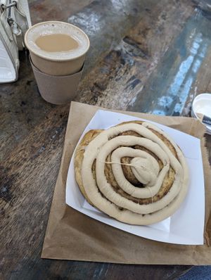   at Cinnamon Bakery in Hull