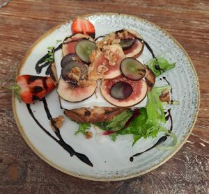 Vegan Feta Starter at The Fig & Olive in Douglas