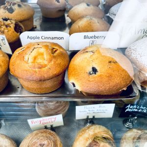 Vegan (though not labeled)  at Armida's - Formerly Muffin Mania in San Rafael