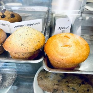 Vegan (though not labeled)  at Armida's - Formerly Muffin Mania in San Rafael