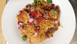 Veg Chat Samosa at Luniva MoMo in Armidale