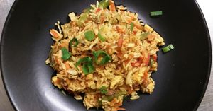 Veg Fried rice at Luniva MoMo in Armidale