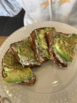 Avocado Toast  at Fruitive in Virginia Beach