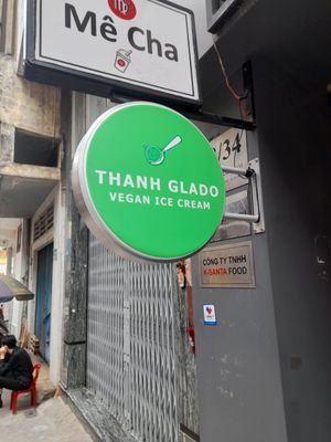 Signage outside at Thanh Glado in Ho Chi Minh City