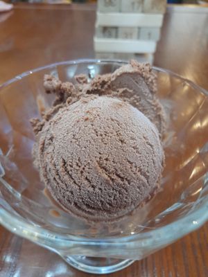 Chocolate vegan icecream at Thanh Glado in Ho Chi Minh City