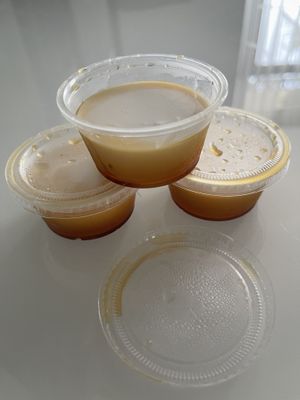 Vegan flan   at Thanh Glado in Ho Chi Minh City