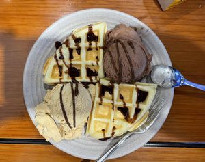 New caramel flavour   at Thanh Glado in Ho Chi Minh City