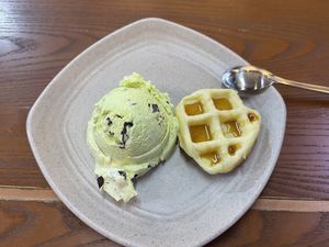 New mint choc chip flavour   at Thanh Glado in Ho Chi Minh City