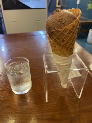 Chocolate ice cream   at Thanh Glado in Ho Chi Minh City