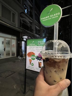 Bubble teaa  at Thanh Glado in Ho Chi Minh City