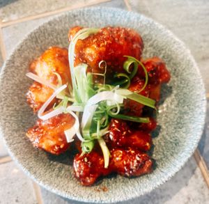 Honey Glazed Cauliflower   at Little Pearl in Manly