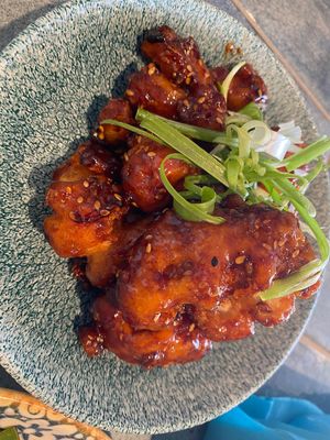 Honey Glazed Cauliflower   at Little Pearl in Manly