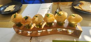 Pani Puri (Photo by Catherine Cheng) at Woodlands - Wan Chai in Hong Kong Island