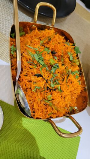 Biryani rice at Woodlands - Wan Chai in Hong Kong Island