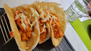 paneer tacos at Woodlands - Wan Chai in Hong Kong Island