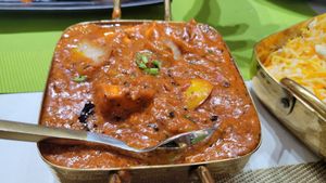 Kadai paneer at Woodlands - Wan Chai in Hong Kong Island