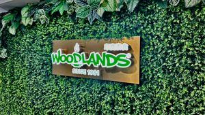 Main Entrance at Woodlands - Wan Chai in Hong Kong Island