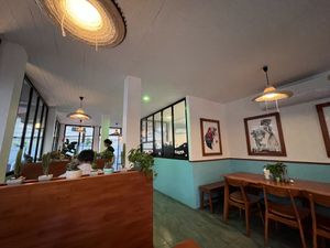 Inside of restaurant  #Veganuary at La Casita in Chiang Mai