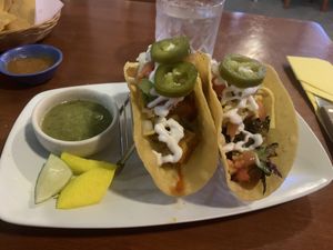 Vegan taco set   at La Casita in Chiang Mai