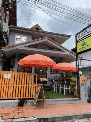 Outside  at La Casita in Chiang Mai