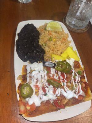 Enchiladas   at La Casita in Chiang Mai