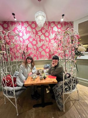 Gorgeous interior at Giggling Squid in Maidstone