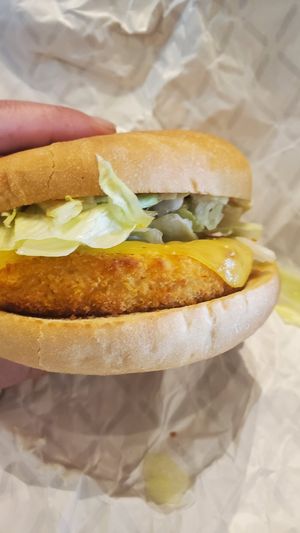 Chicken jalapenos vegan version at Tera V Burger in Vancouver