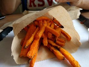 Sweet Potato Fries at Tera V Burger in Vancouver