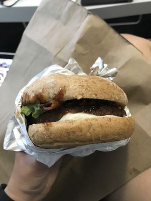 Smokey no bull  at Tera V Burger in Vancouver