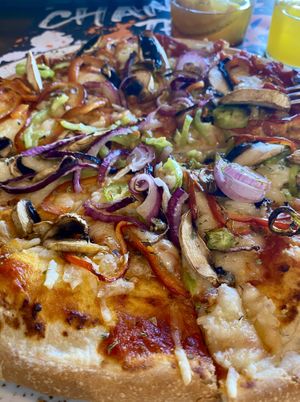 Vegan Pizza  at Albi in Malaga