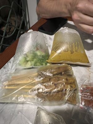 Satay skewers   at So Vegan - Charan Sanitwong in Bangkok