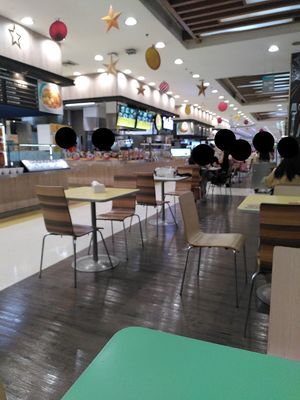 Redtaursnt is locatet in the foodstall of the mall at So Vegan - Charan Sanitwong in Bangkok