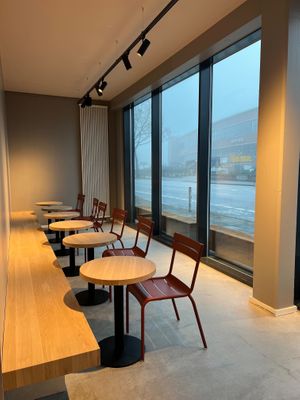 Seating are at Brammibal's Donuts - Schanzenviertel in Hamburg